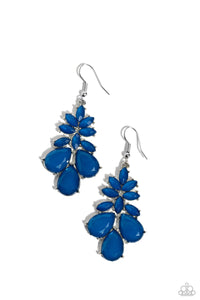 Fashionista Fiesta - Blue Earrings