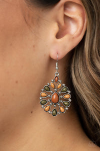 Lively Luncheon - Multicolor Earrings