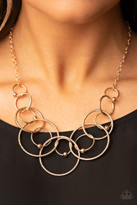 Encircled in Elegance - Gold Necklace