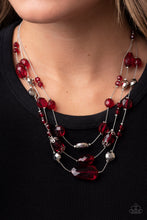 Load image into Gallery viewer, Prismatic Pose - Red Necklace
