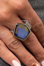 Load image into Gallery viewer, Abstract Escapade - Multicolor Iridescent Ring
