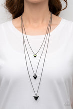 Load image into Gallery viewer, Follow the LUSTER - Black Necklace
