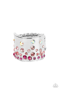 Sizzling Sultry - Pink Multicolor Ring