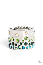 Load image into Gallery viewer, Sizzling Sultry - Green Multicolor Ring
