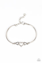 Load image into Gallery viewer, Cupids Confessions - White Heart Bracelet
