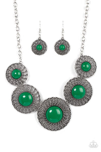 Detail Orientated - Green Necklace