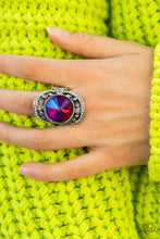 Load image into Gallery viewer, Galactic Garden - Pink Multicolor Ring
