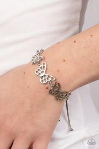 Put a WING on It - Silver Butterfly Bracelet