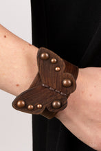 Load image into Gallery viewer, Butterfly Farm - Copper, Brass &amp; Brown Bracelet
