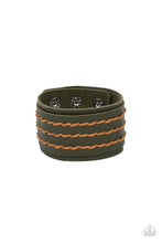 Load image into Gallery viewer, Real Ranchero - Green Mens Bracelet
