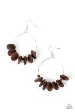 Load image into Gallery viewer, Surf Camp - Brown Earrings
