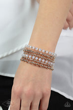 Load image into Gallery viewer, ICE Knowing You - Rose Gold Coil Bracelet
