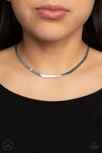 In No Time Flat - Silver Necklace