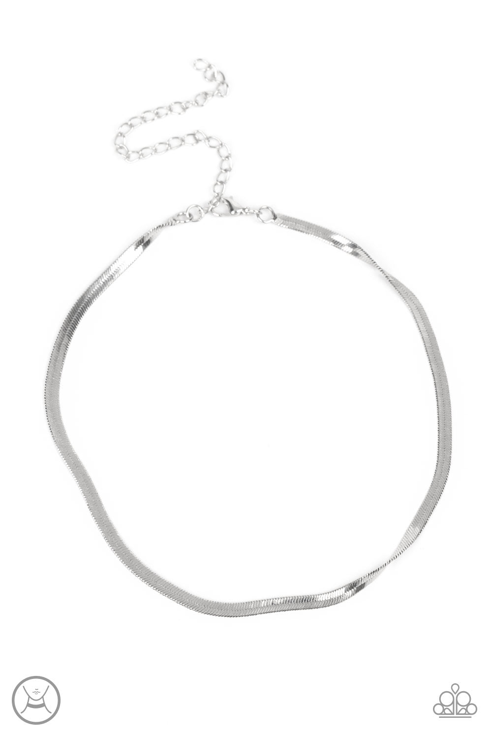 In No Time Flat - Silver Necklace