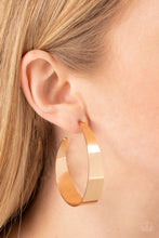 Load image into Gallery viewer, Flat Out Fashionable - Gold Earrings
