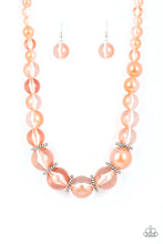 Load image into Gallery viewer, Marina Mirage - Orange Necklace
