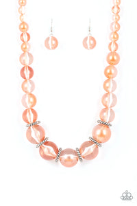 Marina Mirage - Orange Necklace
