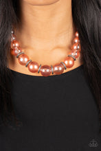 Load image into Gallery viewer, Marina Mirage - Orange Necklace
