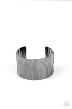 Load image into Gallery viewer, Modern Metallurgy - Black Gunmetal Cuff Bracelet

