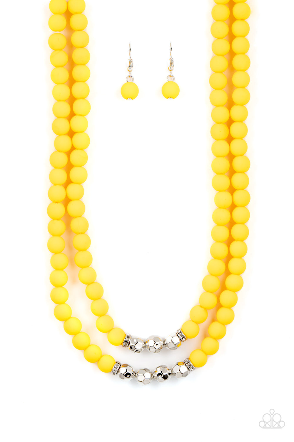 Summer Splash - Yellow Necklace