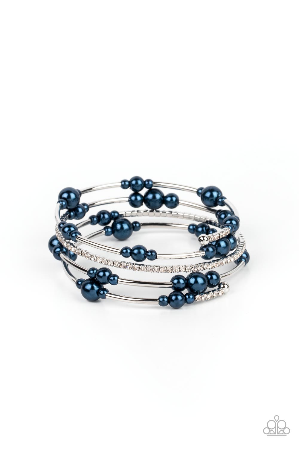 Marina Masterpiece - Blue Coil Bracelet