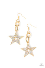 Load image into Gallery viewer, Cosmic Celebrity - Gold Earrings
