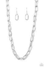Load image into Gallery viewer, Tough Call - Silver Necklace
