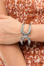 Load image into Gallery viewer, Desert Prosperity - White Hinge Bracelet
