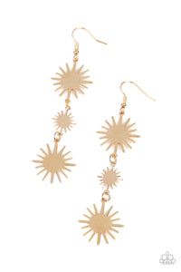 Solar Soul - Gold Star Earrings