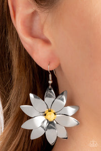 Pinwheel Prairies - Yellow Earrings