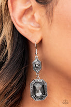 Load image into Gallery viewer, Starry-Eyed Sparkle - Silver Earrings
