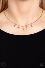 Load image into Gallery viewer, Say My Name - Gold Necklace
