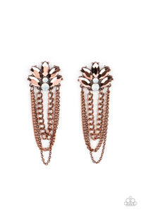Reach for the SKYSCRAPERS - Copper Post Earrings