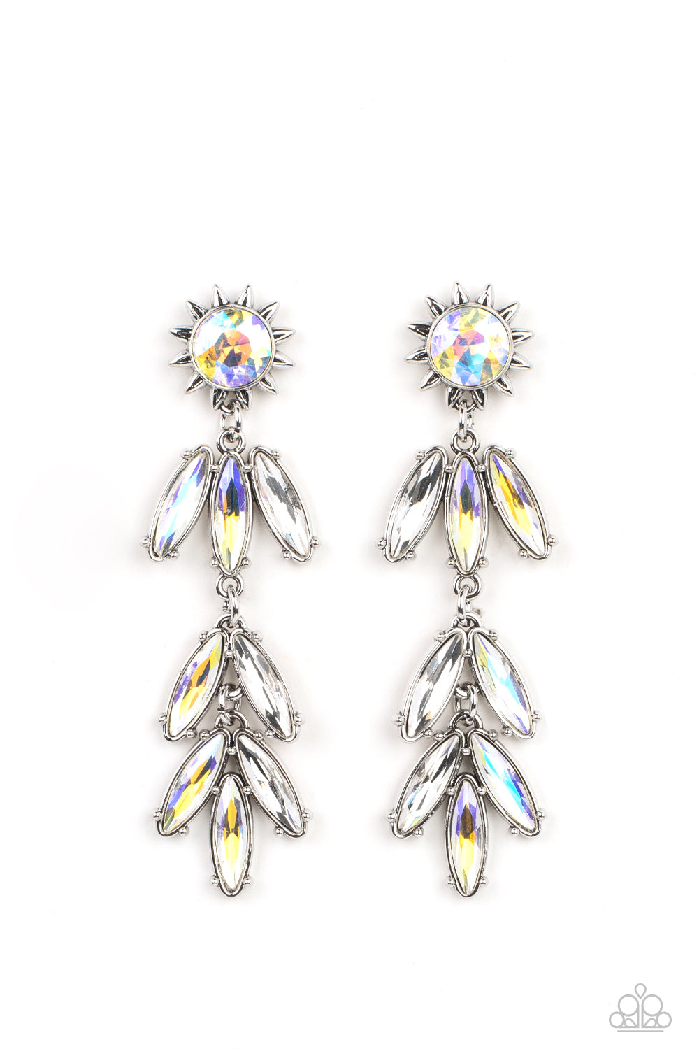 Space Age Sparkle - Yellow Earrings