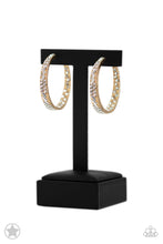 Load image into Gallery viewer, GLITZY By Association - Gold Blockbuster Earrings
