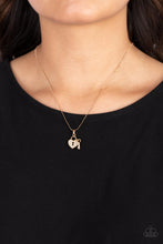 Load image into Gallery viewer, You Hold My Heart - Gold Necklace
