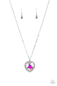 Sweethearts Stroll - Multicolor Necklace