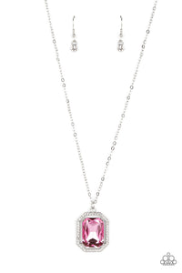 Galloping Gala - Pink Necklace