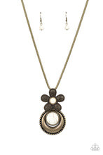 Load image into Gallery viewer, Bohemian Blossom - Brass Necklace
