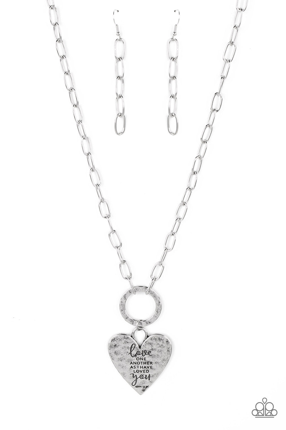 Brotherly Love - Silver Necklace