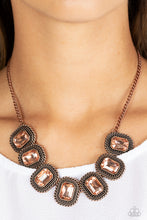 Load image into Gallery viewer, Iced Iron - Copper Necklace
