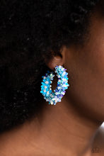 Load image into Gallery viewer, Fairy Fantasia - Blue Iridescent Earrings
