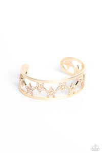 Starry Suffragette - Gold Cuff Bracelet