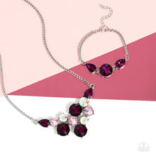 Load image into Gallery viewer, Round Royalty - Pink Necklace
