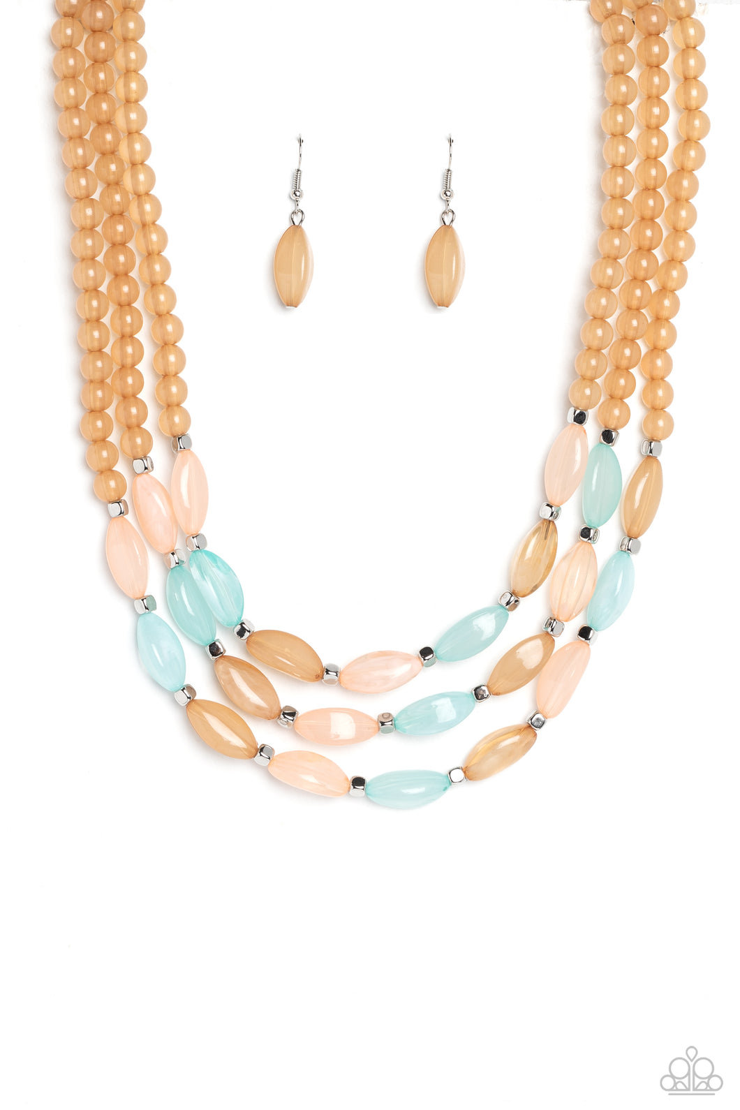 I BEAD You Now - Multicolor Necklace