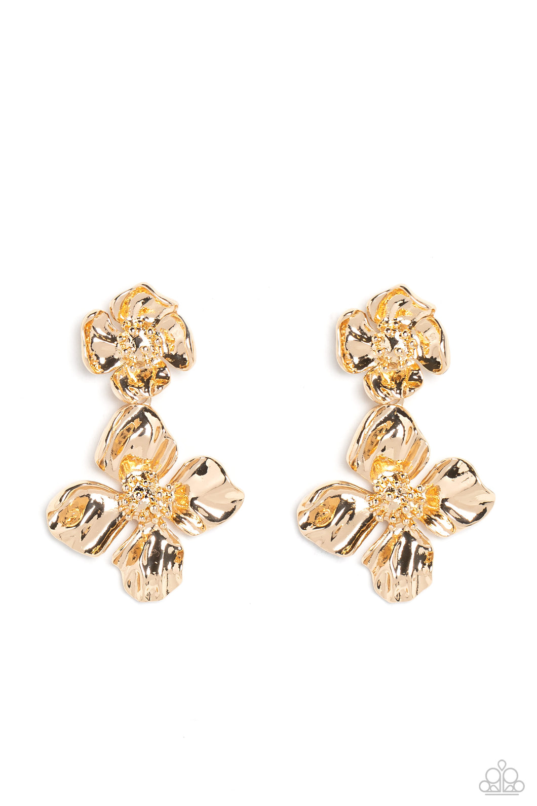 Gilded Grace - Gold Earrings