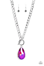 Load image into Gallery viewer, Edgy Exaggeration - Pink Necklace

