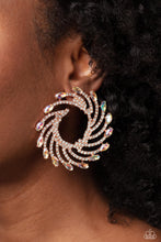 Load image into Gallery viewer, Firework Fanfare - Copper Post Earrings
