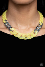 Load image into Gallery viewer, Curb Your Enthusiasm - Yellow Necklace
