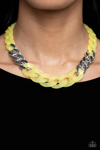 Curb Your Enthusiasm - Yellow Necklace